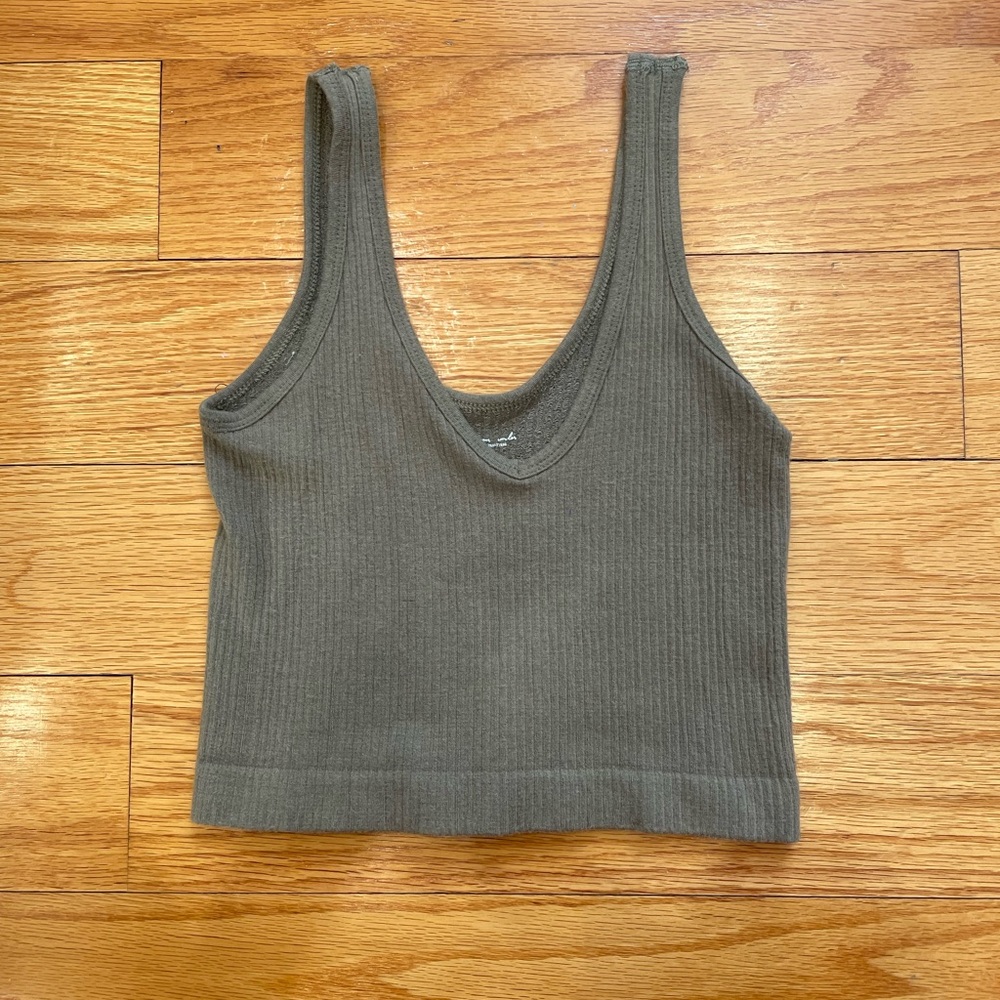 Urban Outfitters Sage Green Tank Top Size S